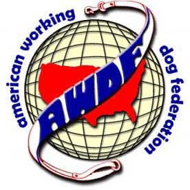 American Working Dog Federation (AWDF) logo – national federation supporting IGP and working-dog sports in the United States